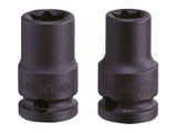  Đầu tuýp sao E6 đen ngắn 3/8 inch KINGTONY 357506M 