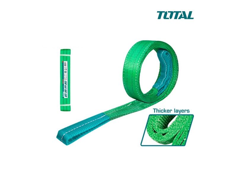  Dây cáp vải cẩu hàng xanh lá 2Tx5m TOTAL THTWS0205 