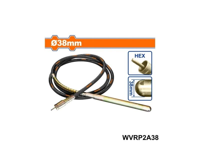 Dây Đầm Dùi Bê Tông Ø38mm WADFOW WVRP2A38 