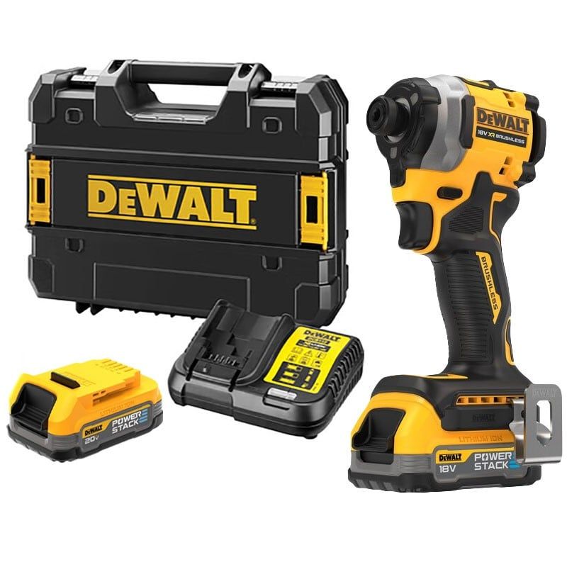  Máy Vặn Vít Dùng Pin 20V POWEERSTACK Dewalt DCF850E2T 