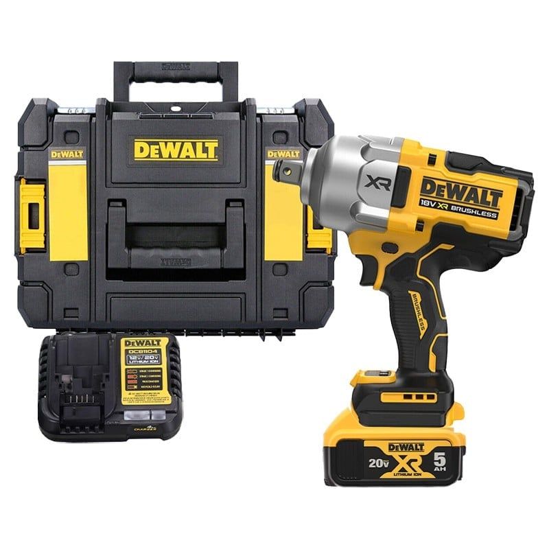  Máy Siết Bu Lông 3/4'' Dùng Pin 20V Dewalt DCF964P1T (1 Pin 5.0Ah) 
