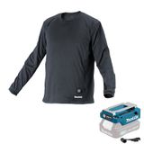  Áo Làm Ấm Dùng Pin 18V Makita DCX201B (XS-XL) 