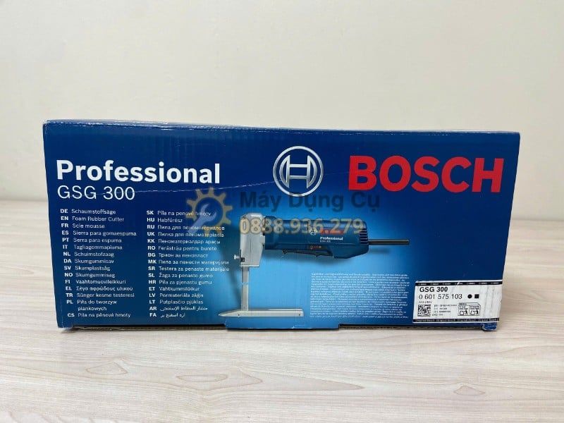  Máy Cắt Xốp Bosch GSG 300 Chính Hãng – Cắt Xốp, Mút, Cao Su Bọt Chuyên Dụng 