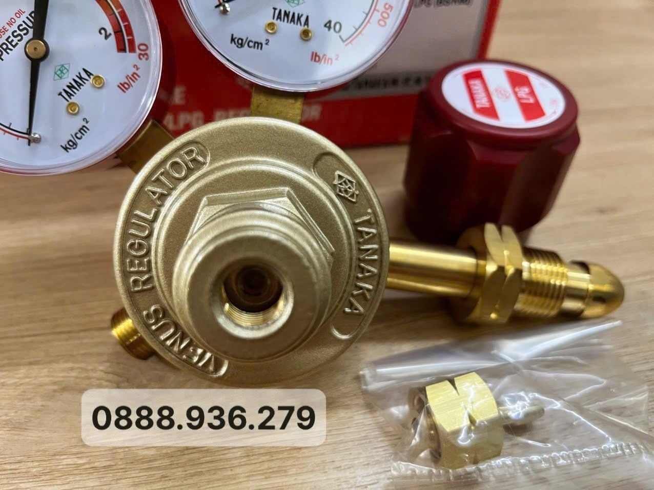  Đồng Hồ Gas Tanaka Venus  CGA-510 LPG 