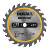  Lưỡi Cưa Gỗ 115mm 24T Dewalt DT20420-QZ 