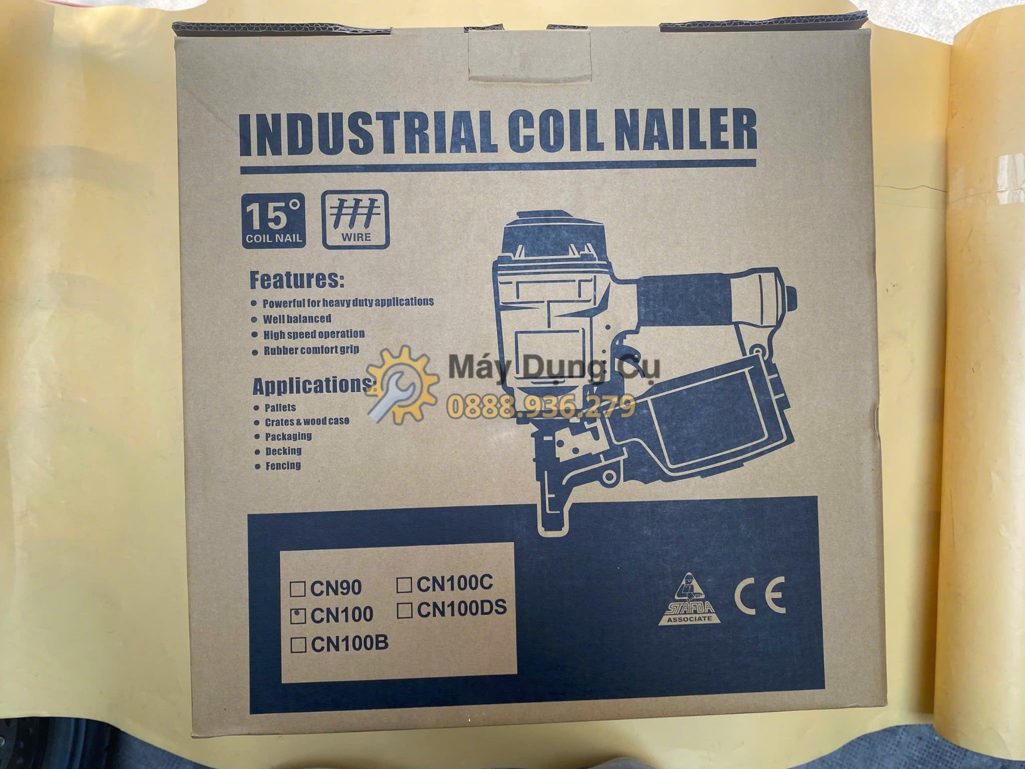  Súng Bắn Đinh Cuộn Meite CN100 