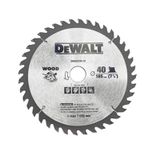  Lưỡi Cưa Gỗ TCT Dewalt DWA03740-B1 185x25.4mm 