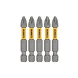  Bộ 5 Mũi Vít PH2 Dewalt DWA2PH2MF5 (chất Liệu Cr-v) 