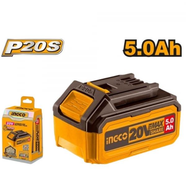  Pin LithiumIon 20V/5.0Ah INGCO FBLI20031 