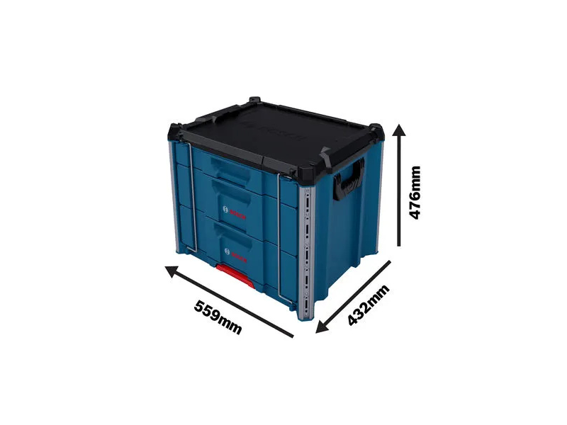  Hộp Đồ Nghề Bosch L-BOXX Contractor Drawer 3 Chính Hãng 