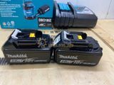  MÁY CHÀ NHÁM TRÒN DÙNG PIN MAKITA 18V DBO180RFE - BỘ 2 PIN 3.0AH VÀ 1 SẠC CHO THỢ MỘC, NỘI THẤT 