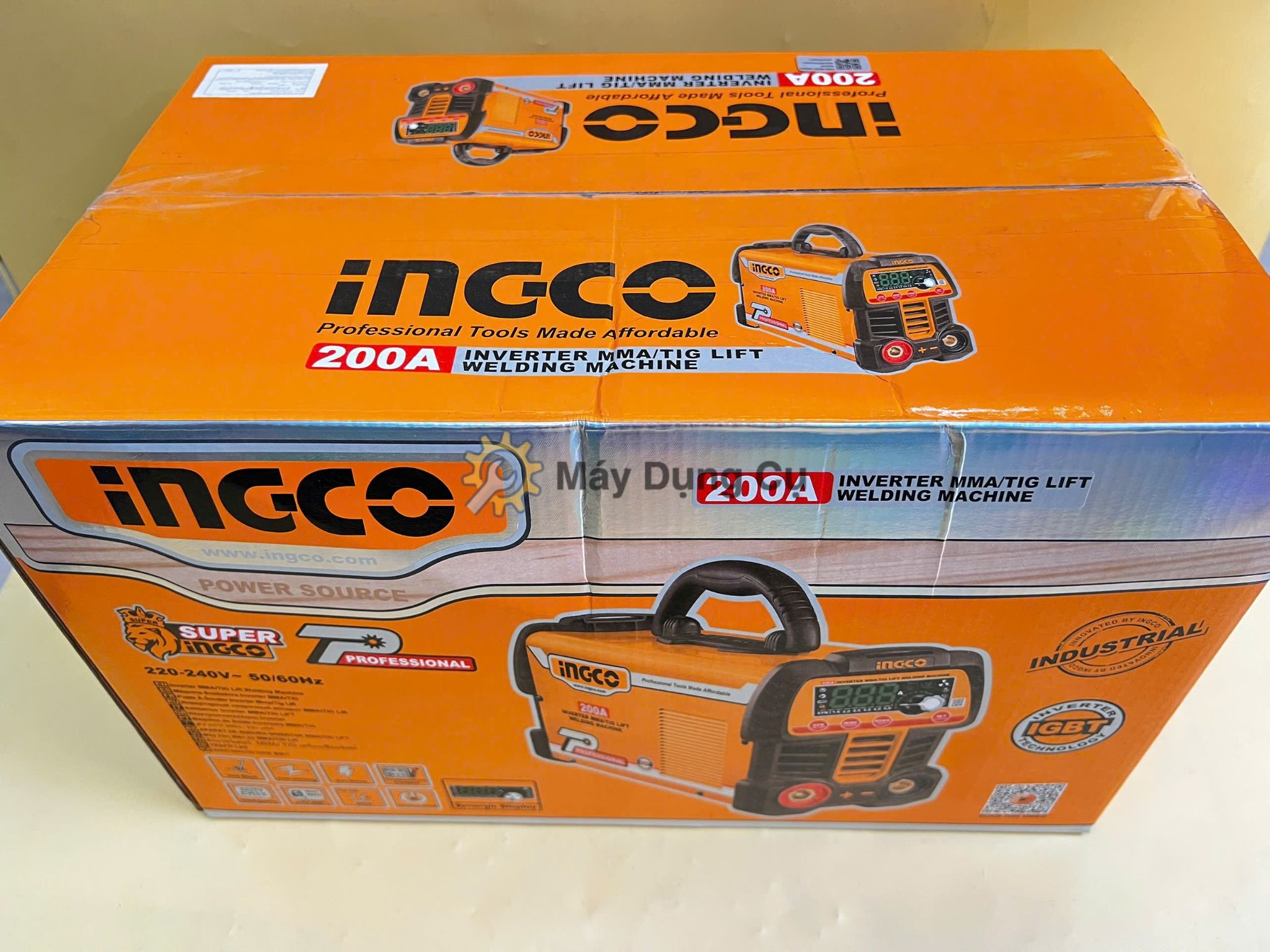  Máy hàn điện tử MMA/TIG 200A INGCO ING-MMA200691 