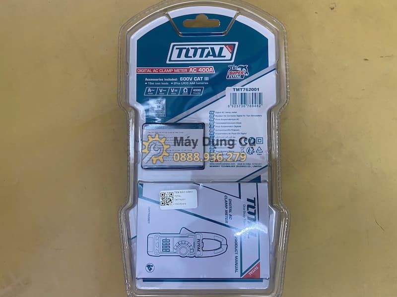  Kềm đo AC kỹ thuật số Total TMT762001 