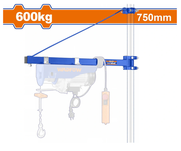  Khung Đỡ Máy Tời Điện 600kg WADFOW WETS1A01 