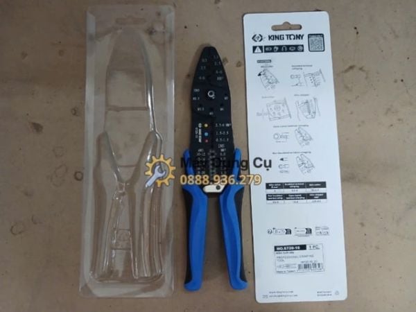  Kìm Bấm Cos Kingtony 6720-10 Đa Năng, Chính Hãng 
