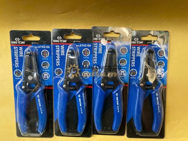  0.5-2.6mm Kìm tuốt dây Kingtony 6742-06 