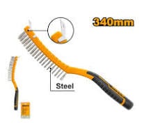 Bàn chải dây cước thép đồng INGCO HKTWB3403 Cọ lông thép chiều dài 340mm làm sạch các vết nứt, góc, đánh rỉ sắt 