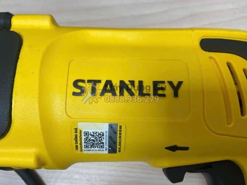  MÁY KHOAN 26MM STANLEY SHR263KA-B1 - KHOAN BÊ TÔNG 800W, SDS-PLUS, 3 CHẾ ĐỘ CHO CÔNG TRÌNH 
