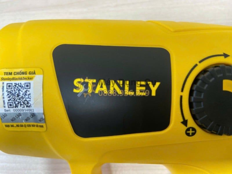  MÁY KHÒ NHIỆT CẦM TAY 2000W STANLEY STEL670-B1 - 2 CẤP GIÓ, ĐIỀU CHỈNH NHIỆT LINH HOẠT 