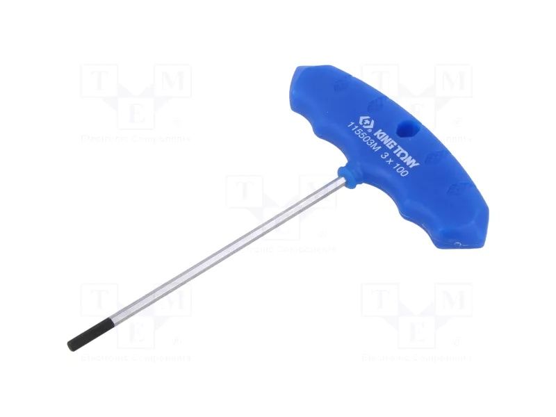  Lục giác bằng 3mm có tay cầm chữ T KINGTONY 115503MR 
