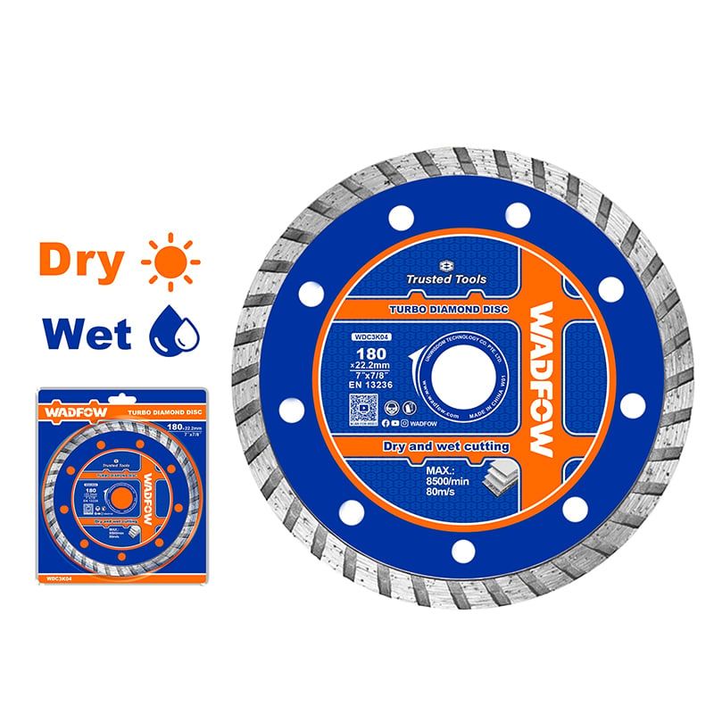  Lưỡi cắt gạch đa năng 180x22.2mm Wadfow WDC3K04 