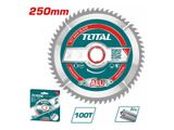  Lưỡi Cưa Nhôm TCT 100 Răng 250mm Total TAC23314410T 