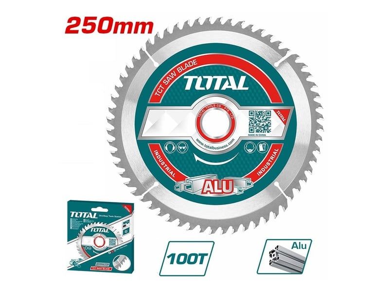  Lưỡi Cưa Nhôm TCT 100 Răng 250mm Total TAC23314410T 