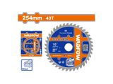  Lưỡi Cưa Gỗ TCT 254mmx40T WADFOW WTC1K09 