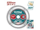  Lưỡi cưa gỗ TCT 235mm - 60T Total TAC231623 