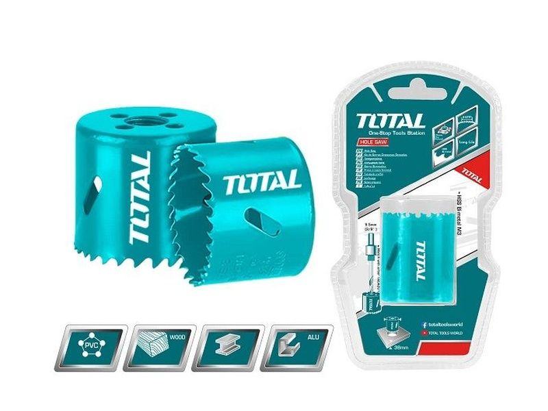  Mũi Khoét Kim Loại 64mm Total TAC410641 