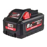  Pin Li-ion Redlithium 18v 8.0ah Milwaukee M18HB8 