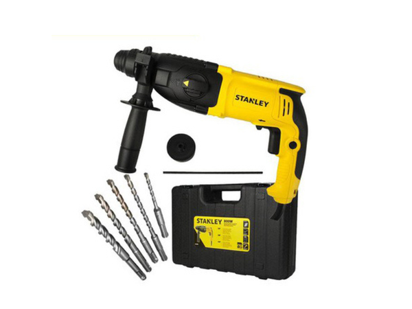  MÁY KHOAN 26MM STANLEY SHR263KA-B1 - KHOAN BÊ TÔNG 800W, SDS-PLUS, 3 CHẾ ĐỘ CHO CÔNG TRÌNH 