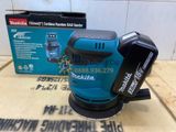  MÁY CHÀ NHÁM TRÒN DÙNG PIN MAKITA 18V DBO180RFE - BỘ 2 PIN 3.0AH VÀ 1 SẠC CHO THỢ MỘC, NỘI THẤT 