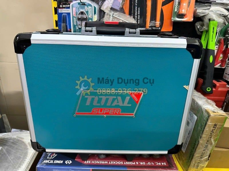  BỘ ĐỒ NGHỀ VALI KÉO 147 CHI TIẾT TOTAL THKTHP21476 – TRỌN BỘ DỤNG CỤ CHO GIA ĐÌNH, XƯỞNG NHỎ VÀ ĐỘI BẢO TRÌ 