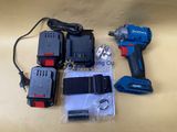  Máy siết bu lông dùng pin 20V DongCheng DCPB358EM (Kèm 2 Pin 4.0Ah & Sạc) 