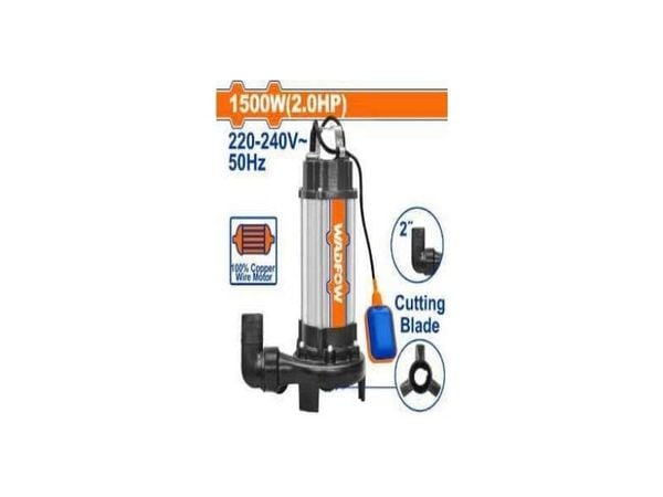  1500W (2HP) Máy bơm chìm nước thải Wadfow WWPWA05 
