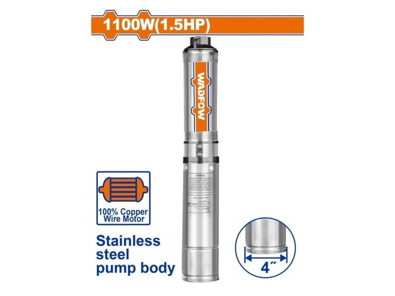  Máy bơm giếng sâu 4″ 1100W Wadfow WWPD6041 