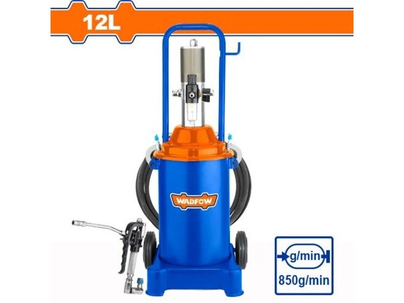  Máy bơm mỡ bôi trơn dùng khí 12L WADFOW - WAL1A12 
