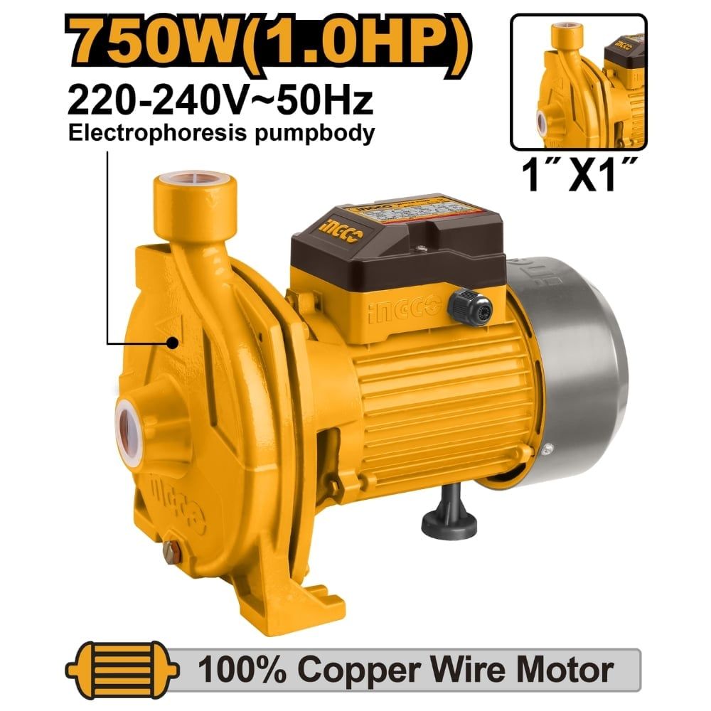  Máy bơm nước ly tâm INGCO CPM7508 