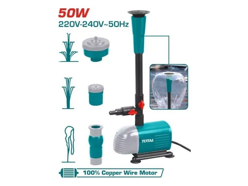  50W Máy bơm nước tưới cây Total TWPM501 