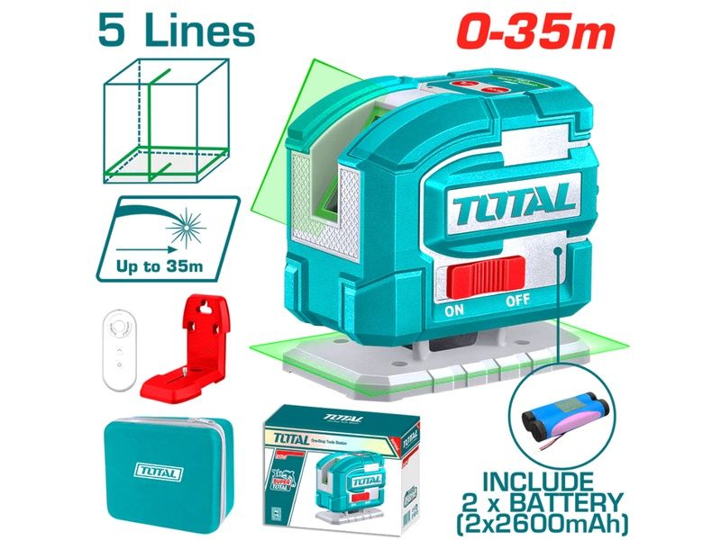  Máy cân bằng laser tia xanh Total TLL306502 