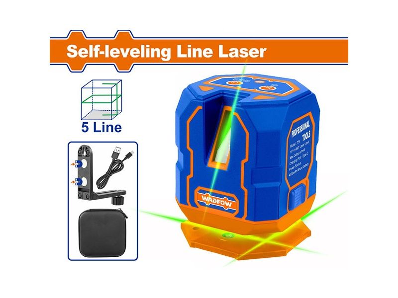  Máy cân mực Laser 2 tia xanh Wadfow WLE1M05 