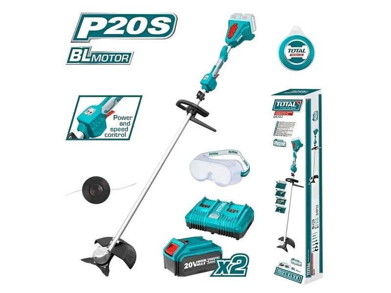  Máy Cắt Cỏ Và Bụi Rặm Dùng Pin 40V Total TSTLI200285 