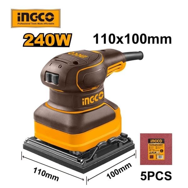  Máy chà nhám 240W- 110x100mm INGCO PS2416 