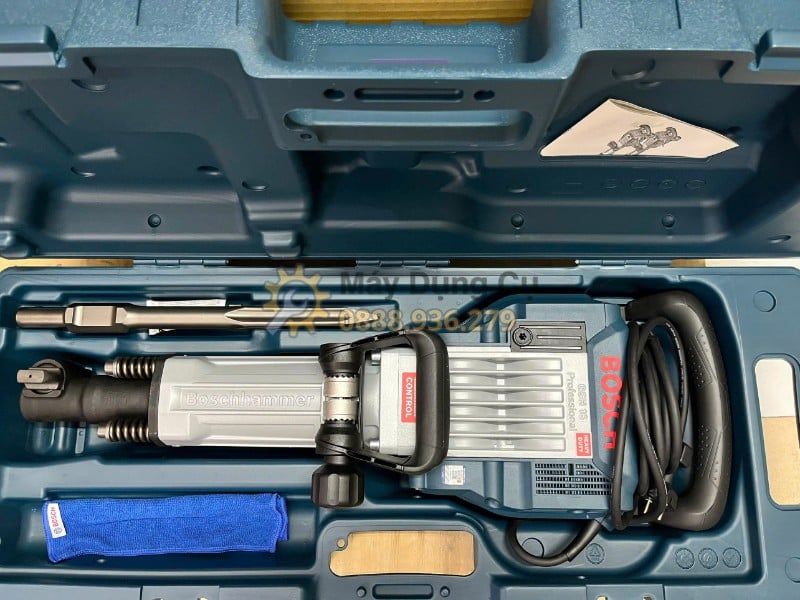  MÁY ĐỤC BÊ TÔNG BOSCH GSH 16-30 1750W - DÒNG HEAVY DUTY CHO PHÁ NỀN, ĐỤC SÀN VÀ CÔNG TRÌNH NẶNG 