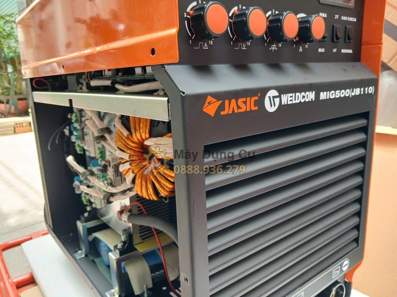  Máy Hàn Bán Tự Động Jasic MIG-500 (J8110) Chính Hãng Có Sẵn Tại Máy Dụng Cụ 