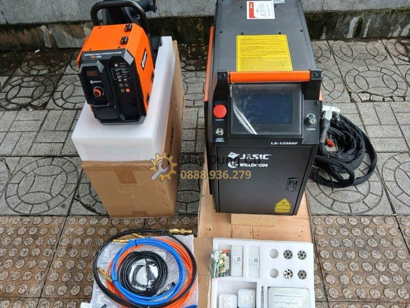  Máy Hàn Laser Jasic LS-15000F Thế Hệ Thứ 3 Chính Hãng Có Sẵn Tại Máy Dụng Cụ 