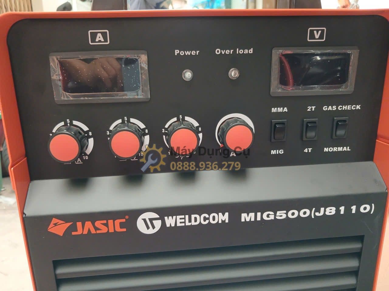  Máy Hàn Bán Tự Động Jasic MIG-500 (J8110) Chính Hãng Có Sẵn Tại Máy Dụng Cụ 