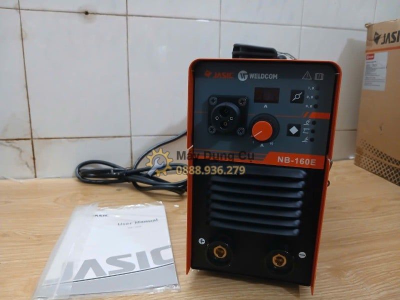  Máy Hàn MIG Bán Tự Động Jasic NB-160E Chính Hãng Có Sẵn Tại Máy Dụng Cụ 