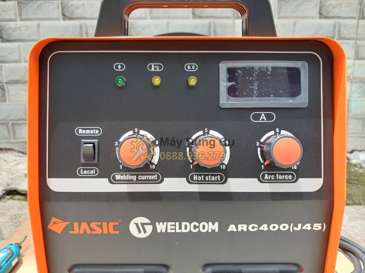  Máy Hàn Que JASIC ARC400 (J45) Chính Hãng Có Sẵn Tại Máy Dụng Cụ 